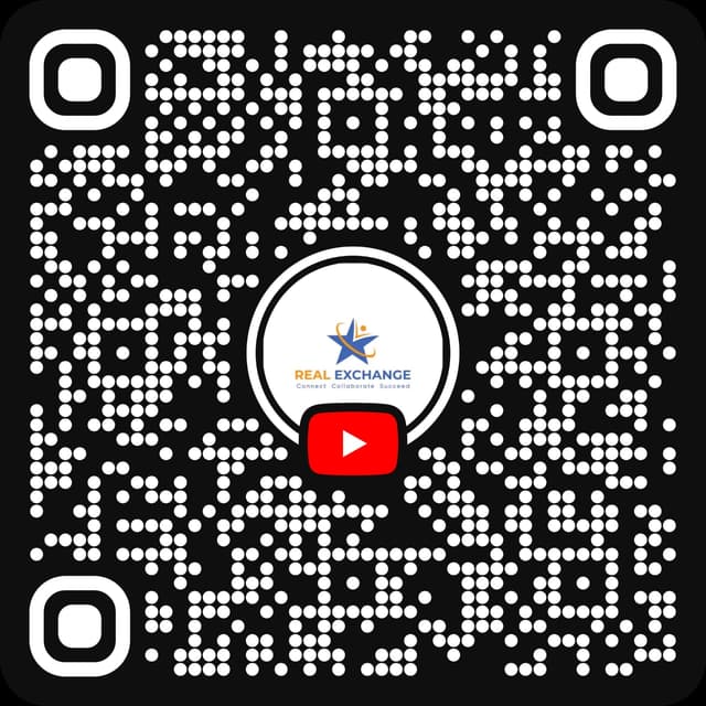 QR code for Real Exchange on YouTube